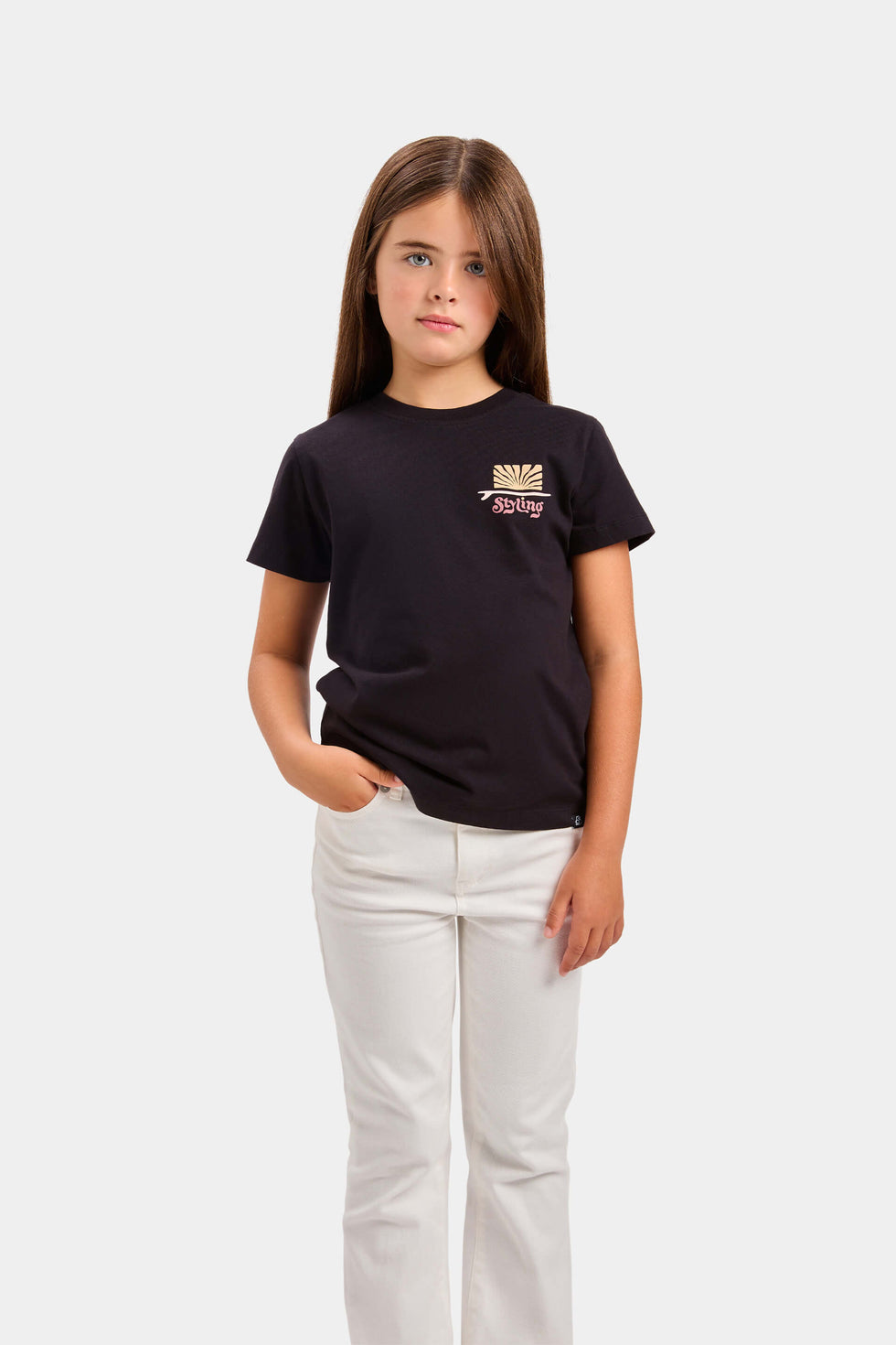 Camiseta Groovy - Negro