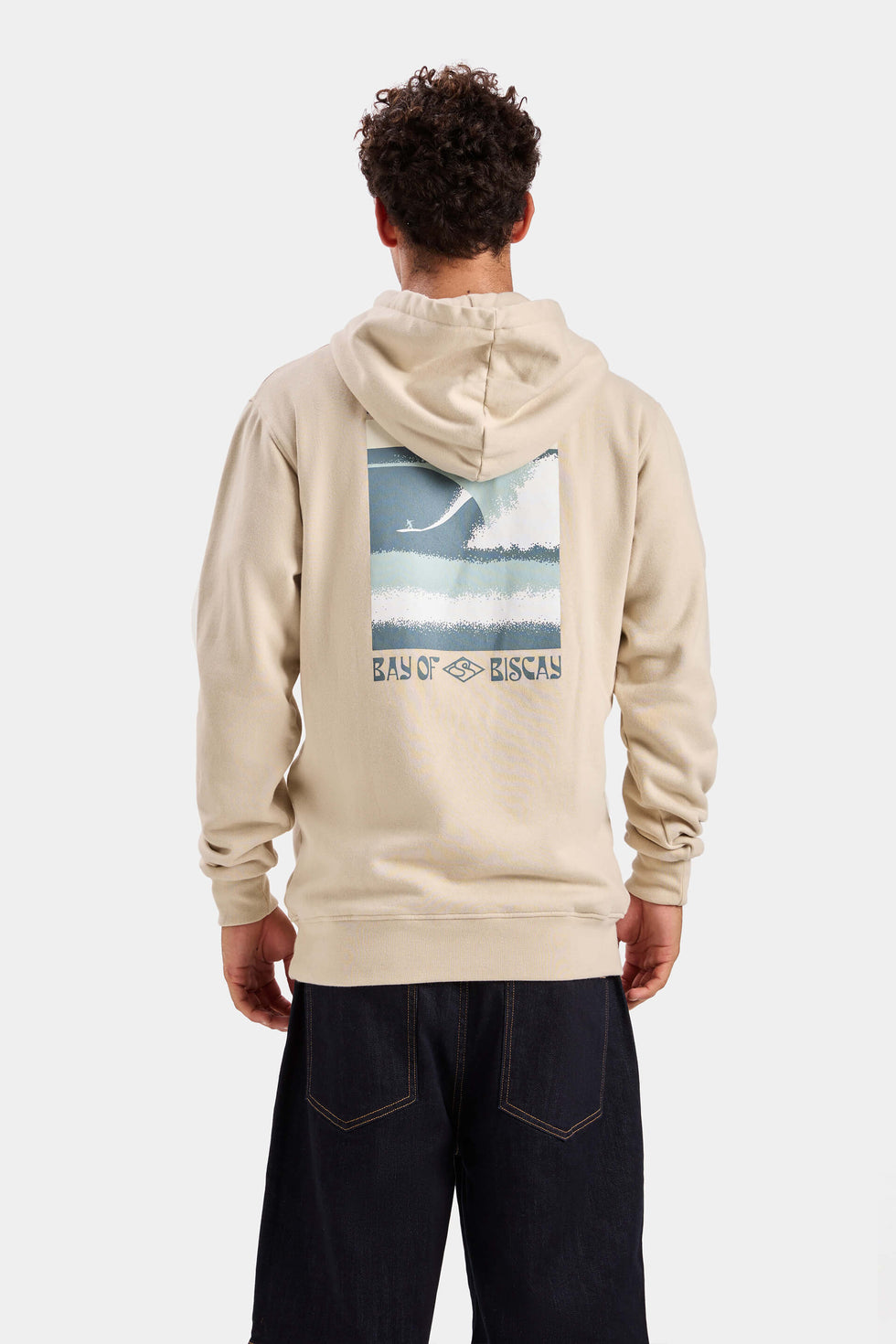 Sudadera Big Wave -  Color Piedra loading=