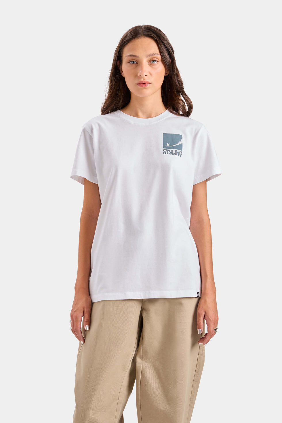 Camiseta Big Wave - Blanco