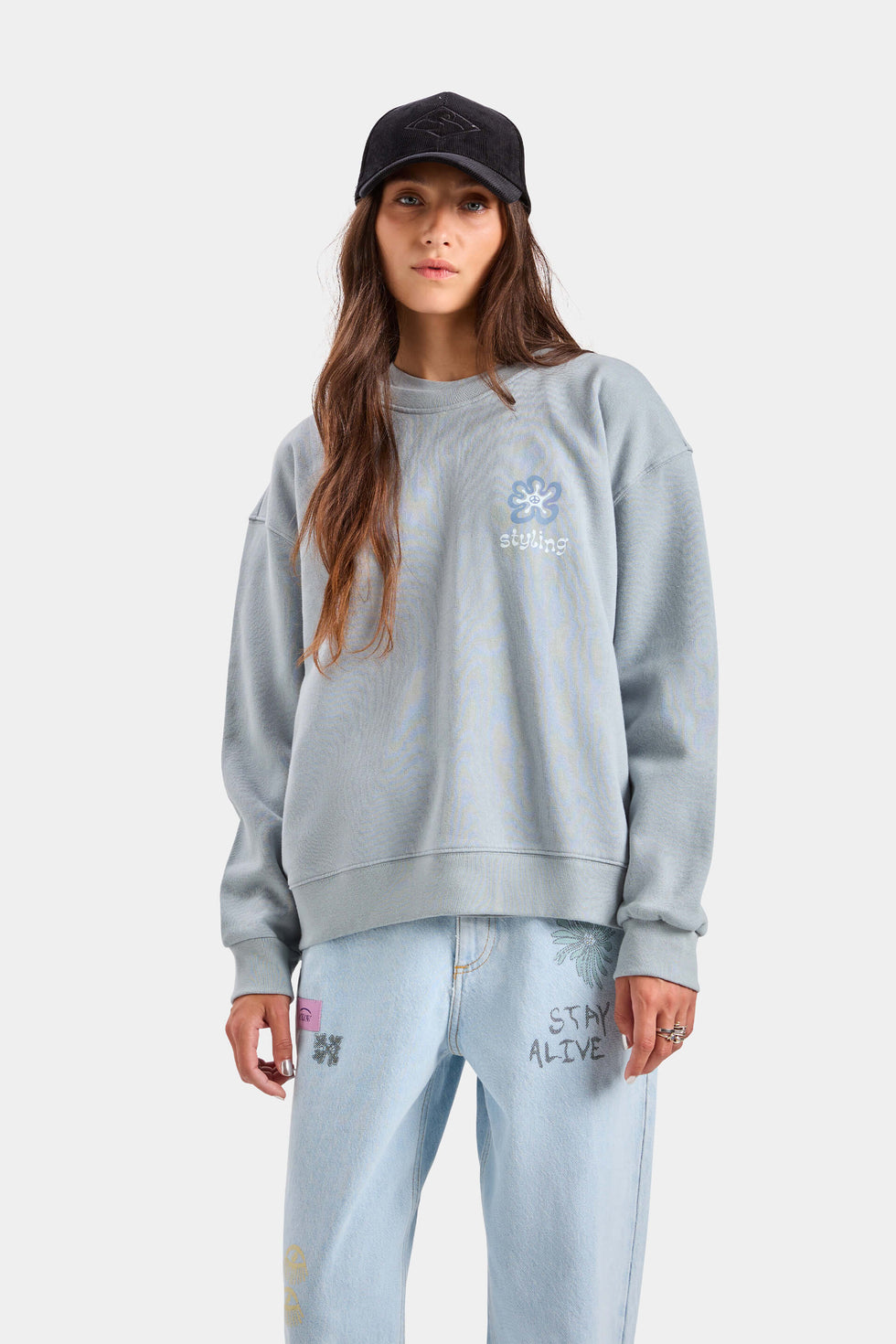 Sudadera Hippy - Plomo