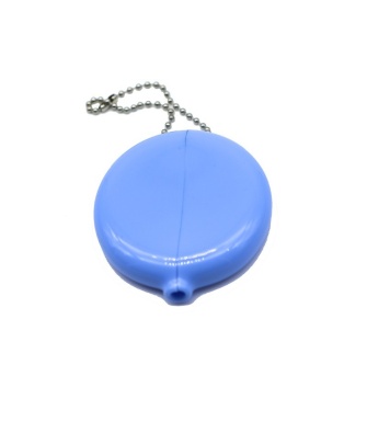 Monedero pocheta STYLING azul celeste