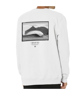 BAKIO Lineup - Sudadera STYLING - Blanco