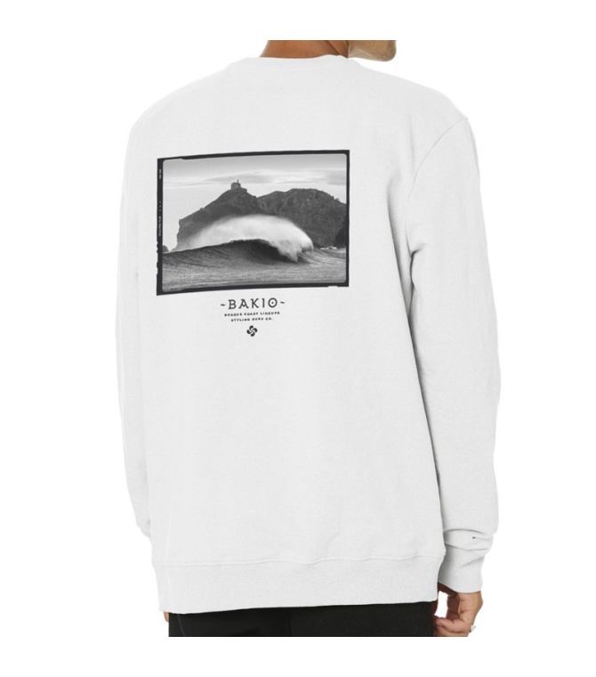 BAKIO Lineup - Sudadera STYLING - Blanco