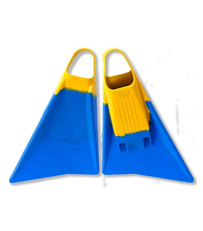Aletas de Bodyboard Sniper Menace - Blue/yellow