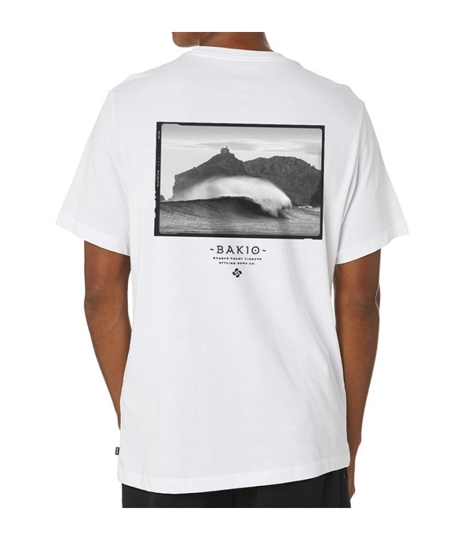BAKIO Lineup - Camiseta STYLING  - Blanca