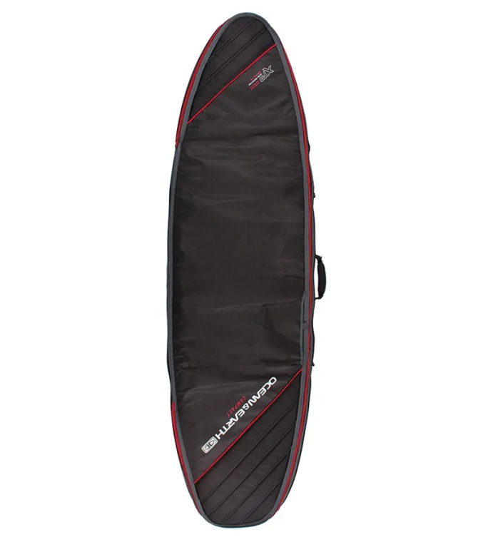 Funda OCEAN EARTH Double Compact Shortboard Cover 6" - Black