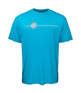 Camiseta SANTA CRUZ Bogus Hand Fade T-shirt - Aqua