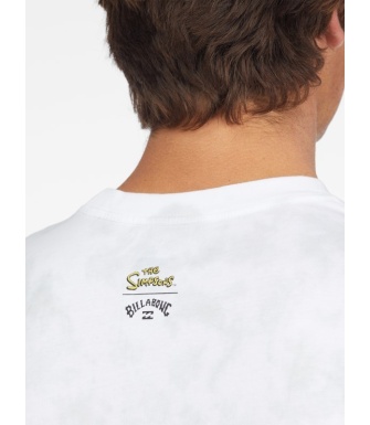 Camiseta BILLABONG Simpson Homer Ss Td - White