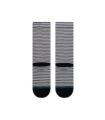 Calcetin STANCE Hyper Stripe Crew - Black