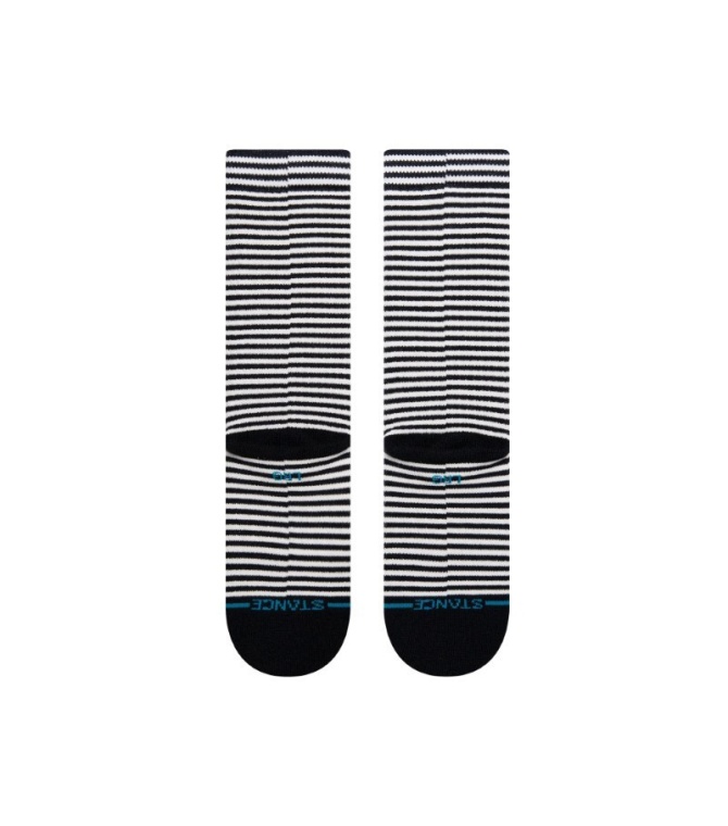 Calcetin STANCE Hyper Stripe Crew - Black
