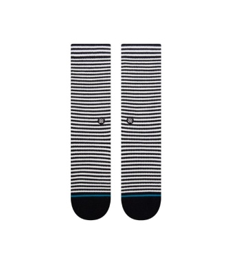 Calcetin STANCE Hyper Stripe Crew - Black