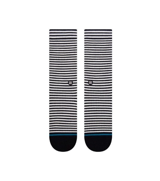 Calcetin STANCE Hyper Stripe Crew - Black