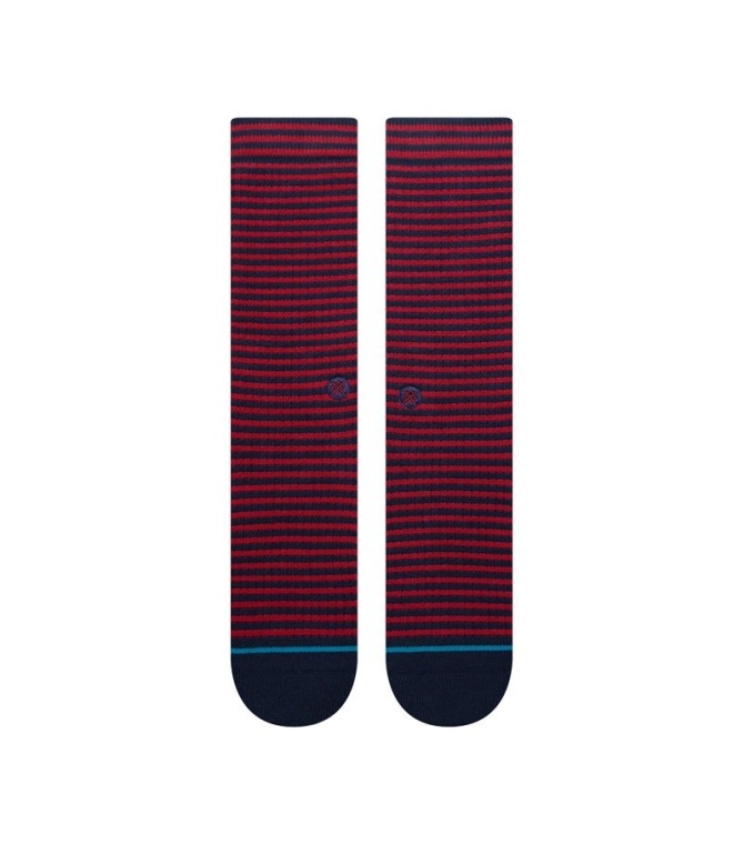 Calcetin STANCE Hyper Stripe Crew - Navy