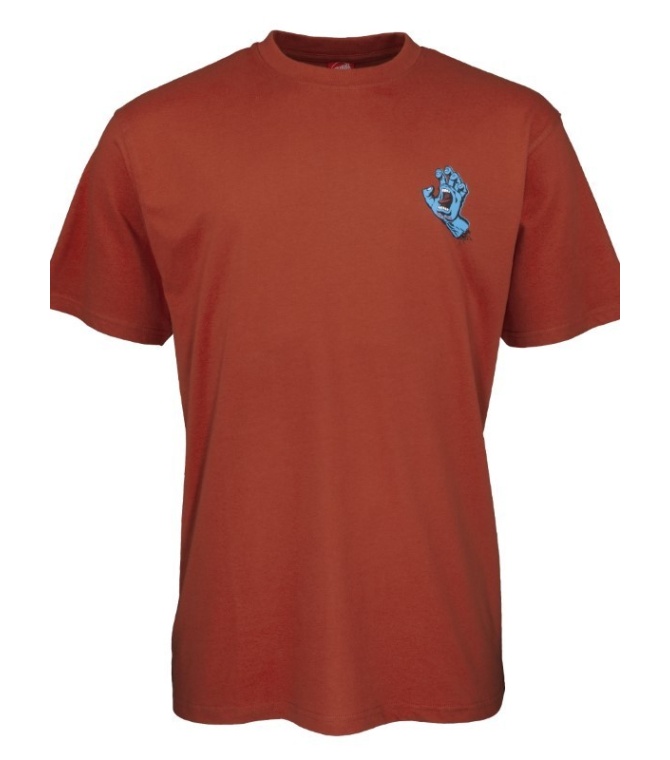 Camiseta SANTA CRUZ Tee Screaming Hand Chest - Ketchup