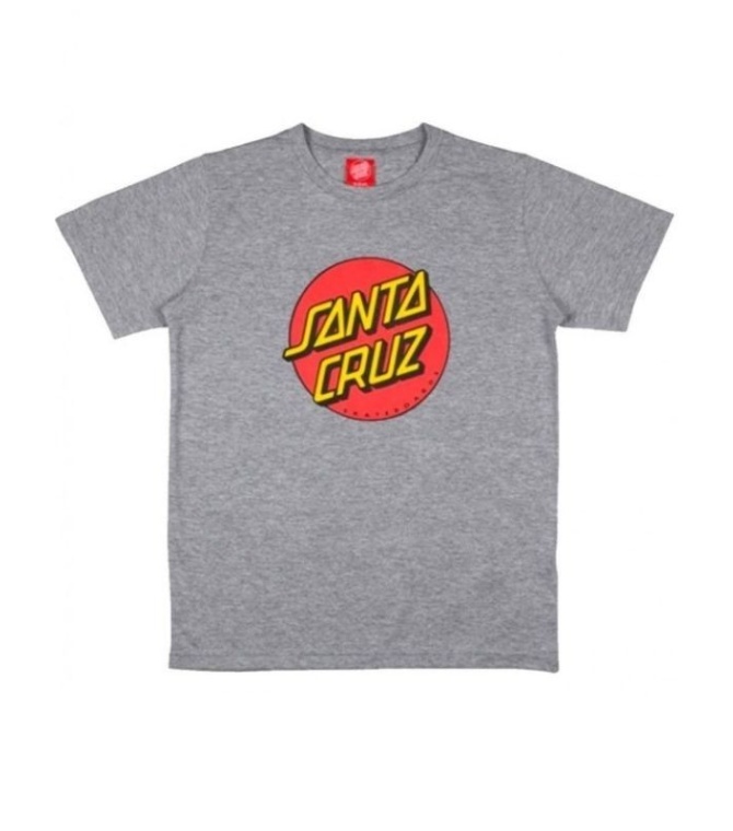 Camiseta Niño SANTA CRUZ Classic Dot - Heather grey
