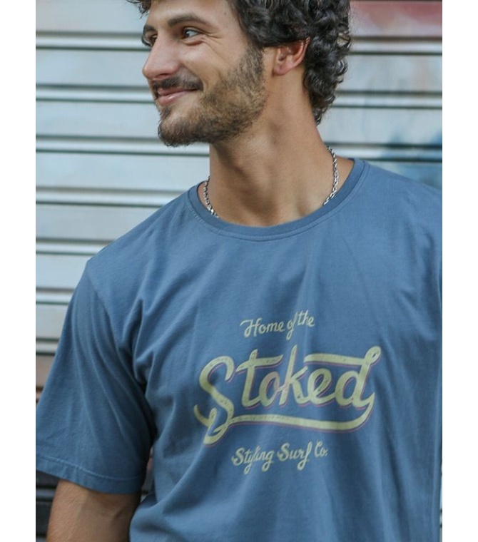 Camiseta STYLING Stoked - Navy