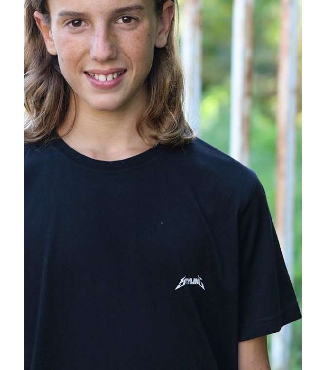 Camiseta Niño STYLING Masters - Negro