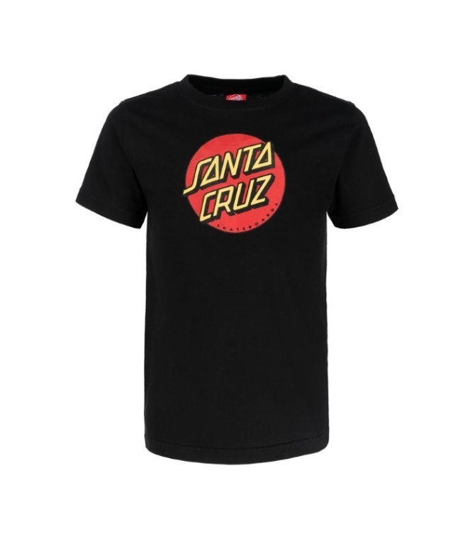 Camiseta Niño SANTA CRUZ Youth Tee Classic Dot - Black-black