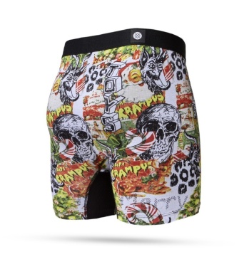 Ropa interior STANCE Creepy Crampus - White