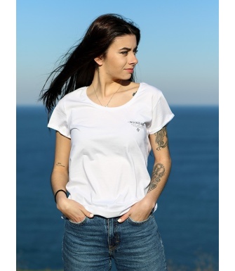 Camiseta STYLING Mujer Mundaka - White