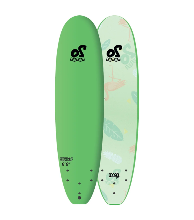 Tabla surf OCEAN Soft Top Surfboard Start Up 6.6" - Green