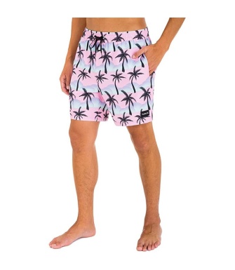 Bañador HURLEY Cannonball Volley 17 - Pink