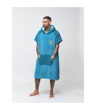 Ponchos AFTER Sherpa - Ice blue