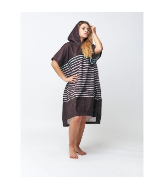 Ponchos AFTER Sailor Stripes - Blacj