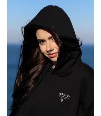 Sudadera STYLING Mujer Bakio - Black