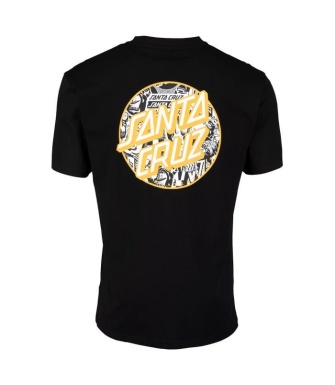 Camiseta SANTA CRUZ Flier Dot - Black-black