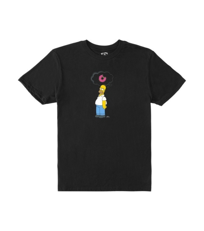 Camiseta BILLABONG Simpsons Donut Ss - Black