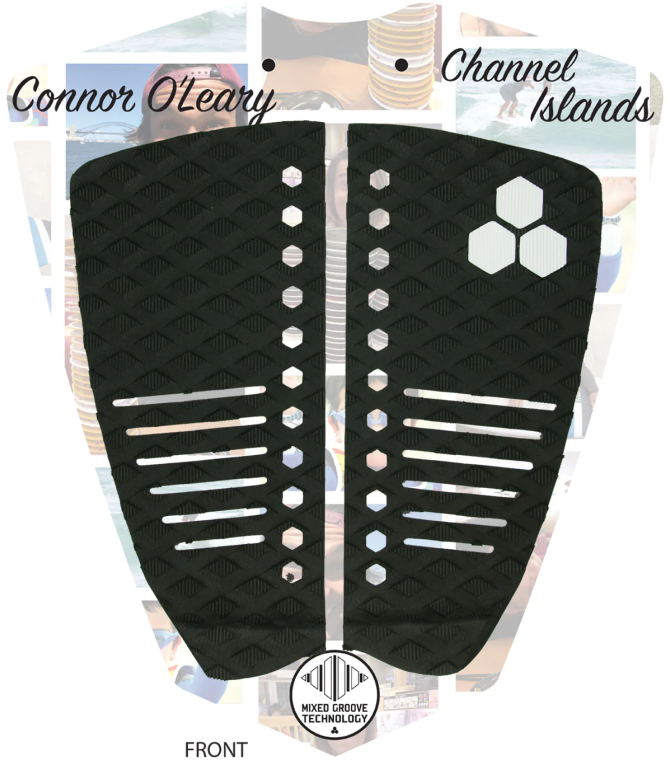 Grip CHANNEL ISLANDS Dane Reynolds 2pc Flat Pad - Black