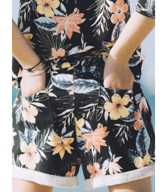 Boardshort ROXY We Choose - ANTRACITA RG BRISA TROPICAL