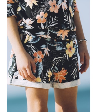 Boardshort ROXY We Choose - ANTRACITA RG BRISA TROPICAL