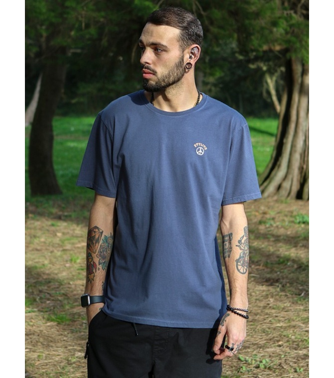 Camiseta STYLING Peace - Navy