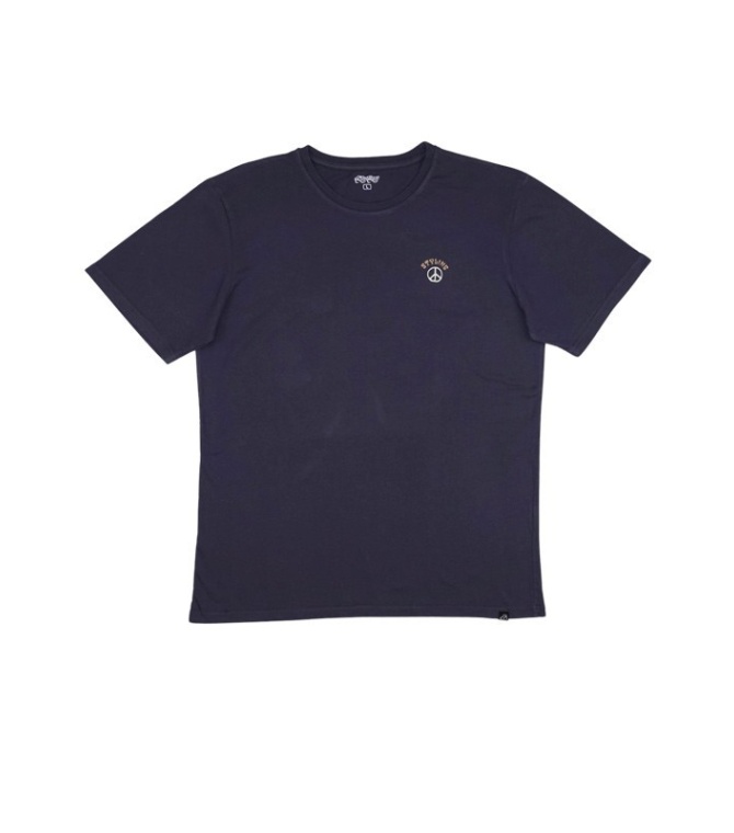 Camiseta STYLING Peace - Navy