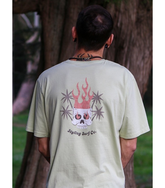 Camiseta STYLING Firehead - Verde te