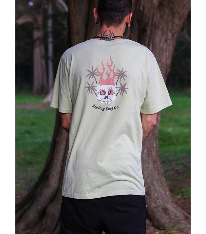 Camiseta STYLING Firehead - Verde te