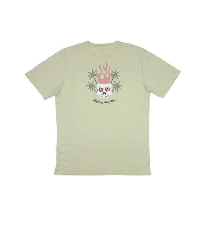 Camiseta STYLING Firehead - Verde te