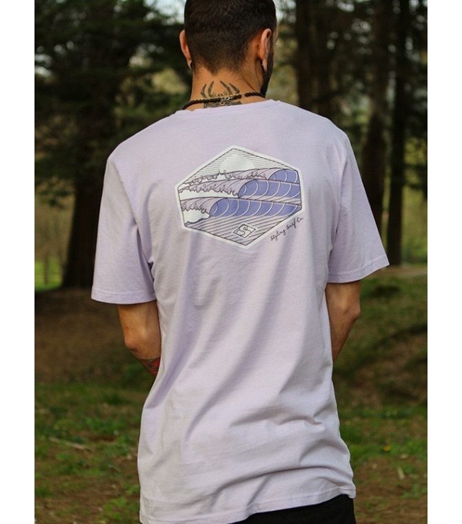 Camiseta STYLING Lines - Lavanda