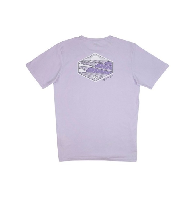 Camiseta STYLING Lines - Lavanda