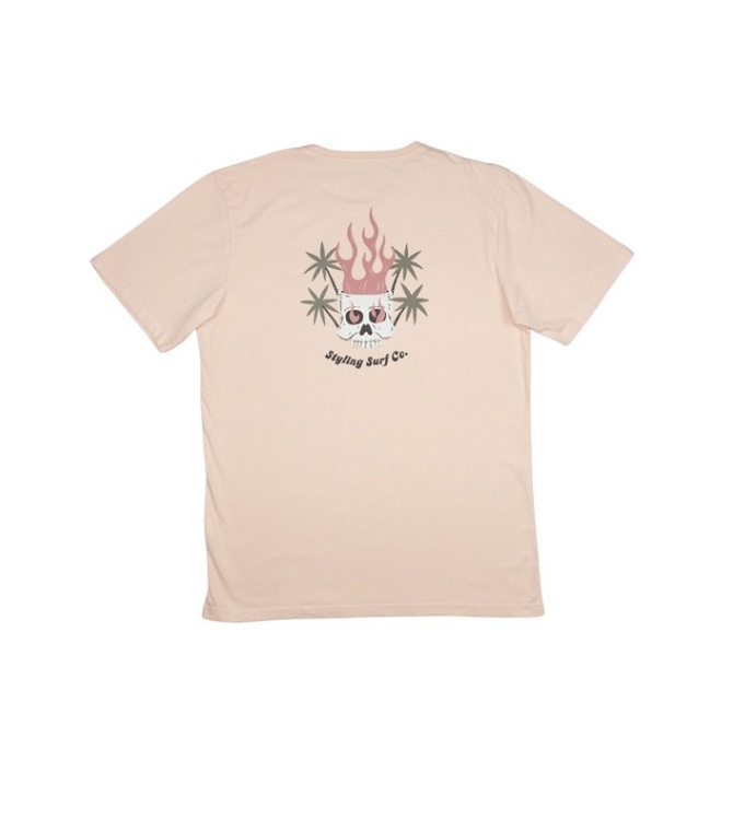 Camiseta STYLING Firehead - Naranja arce