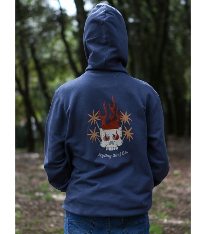 Sudadera STYLING Firehead - Navy