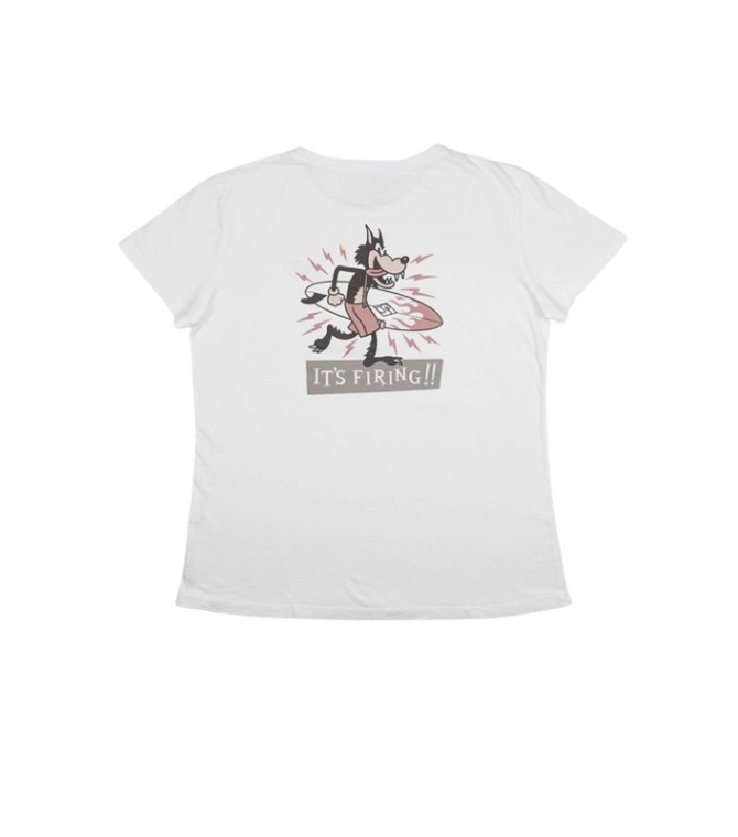 Camiseta STYLING Wolf - Blanco