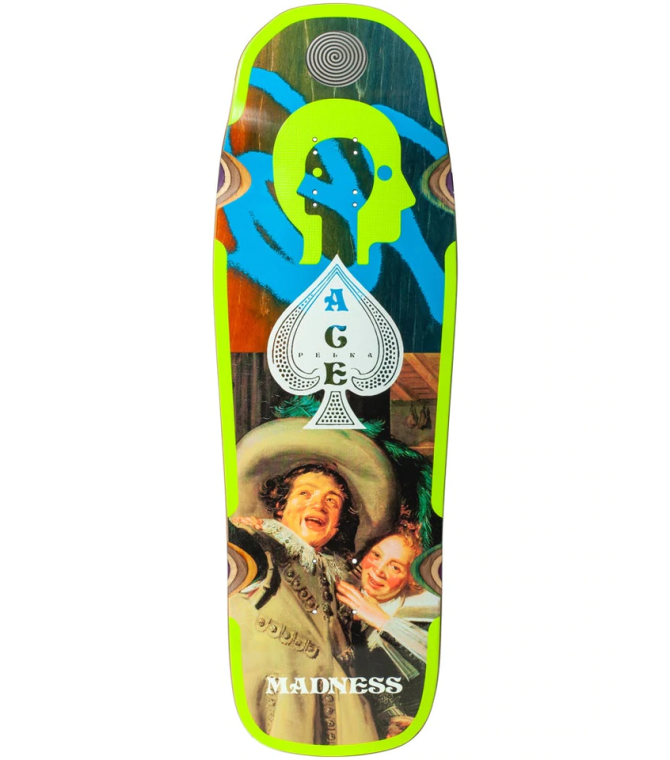 Tabla skate MADNESS Ace Blunt R7 10 - Ace/yellow
