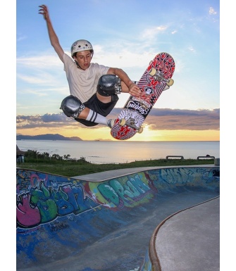Tabla Skate STYLING Grateful Skateboard