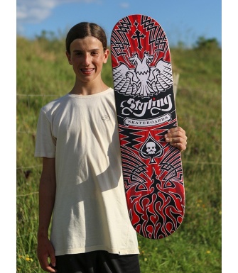 Tabla Skate STYLING Grateful Skateboard
