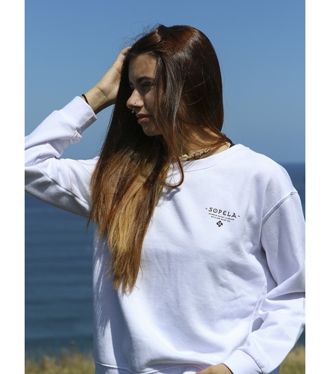 Sudadera STYLING Sopelana - Blanco