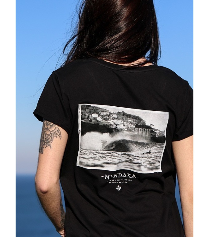 Camiseta STYLING Mundaka - Negro