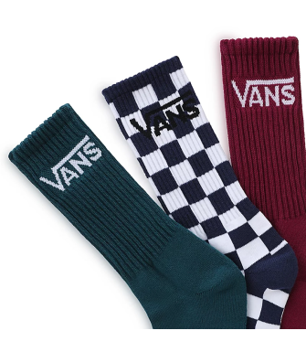 Calcetín VANS Mn Classic Crew Tallas 38.5 a 42 - Deep teal